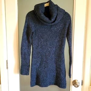 Moda International Sweater Dress Blue S